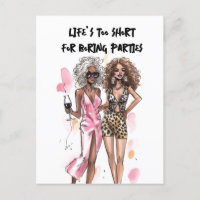 Bestie Black Girls Leopard und rosa Outfit Party
