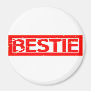Bestie Briefmarke Magnet