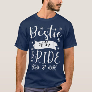 Bestie de l'épouse servante d'honneur T-shirt Mari