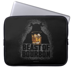 Bestie des Bourbon-Laptop-Schläfchens Laptopschutzhülle