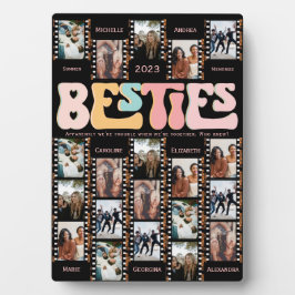 Bestie Film Reel Movie Trendy Picture Frame Plaque Fotoplatte