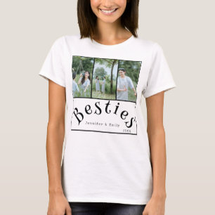 Bestie Forever! 3-Foto Collage Women's T - Shirt