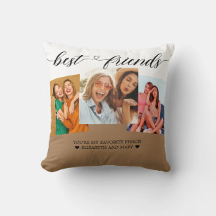Bestie Geschenke BESTE FREUNDIN Foto Collage Die b Kissen
