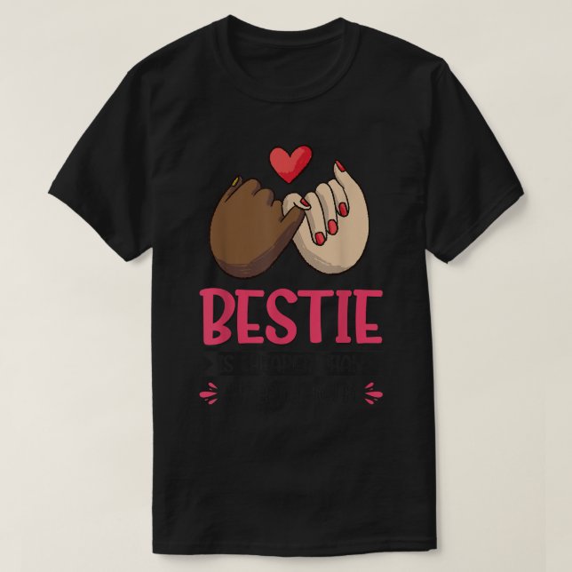 Bestie ist billiger als Behandlung84 T-Shirt (Design vorne)