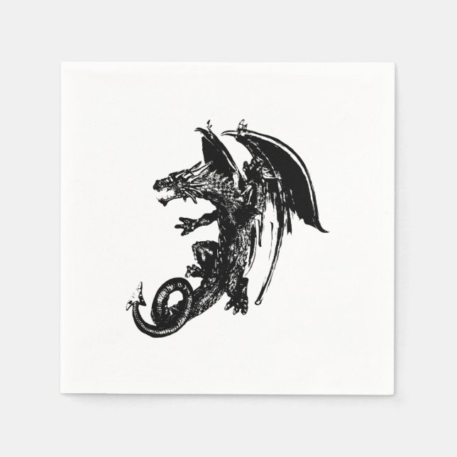 Bestie of the Night Dragon x 50 Serviette (Vorderseite)