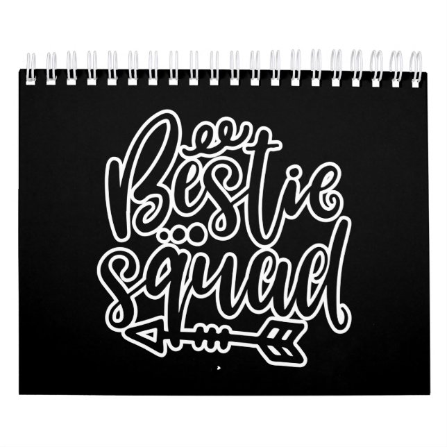 Bestie Squad Bedeutende Freundschaft Kalender (Titelbild)
