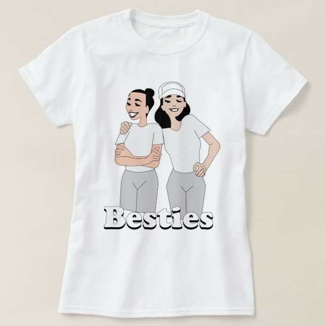 Bestie T - Shirt (Design vorne)