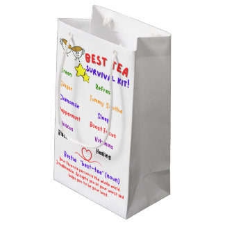 Bestie(Tea) Überlebenskit-Geschenktasche Kleine Geschenktüte