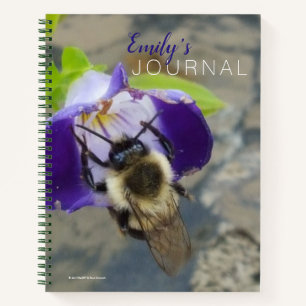 Bestie und Lila Blume Notizbuch