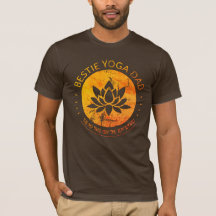 Bestie Yoga Papa Fête des pères T-shirt 2022
