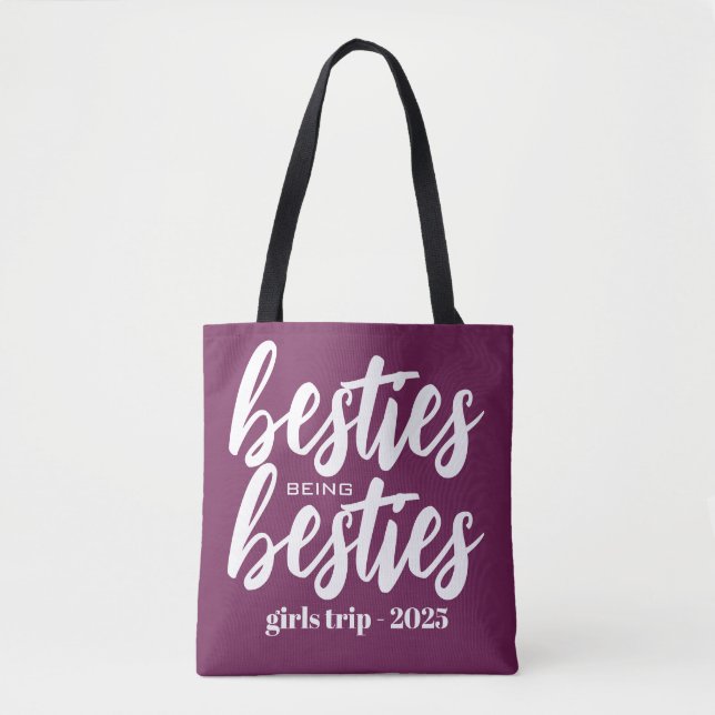 Bestien sind Bestien Personalisiert Tasche (Vorderseite)