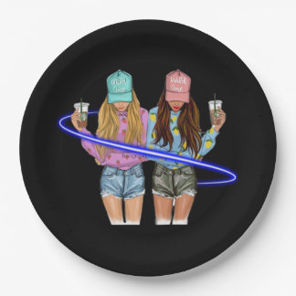Besties BESTE FREUNDIN Herzstück Pappteller