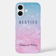 Besties beste Freundinnen Himmelblauer und rosafar