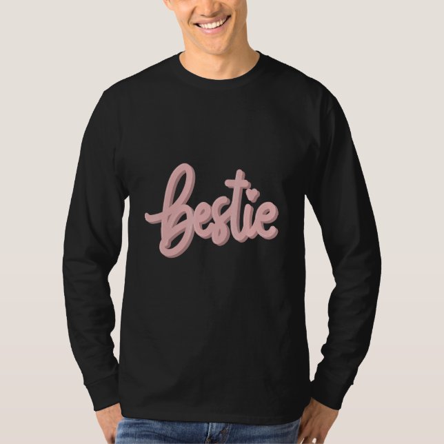 Besties Forever Beste Freundin T-Shirt (Vorderseite)
