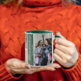 Besties Forever Foto Coffee Mug Tasse