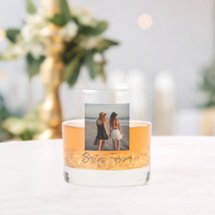 Besties Forever One Foto Whiskyglas
