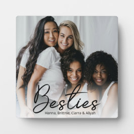 Besties Foto Fotoplatte