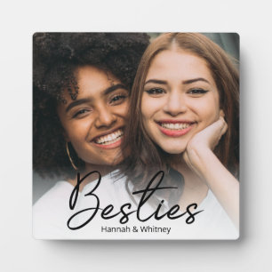 Besties Foto Fotoplatte