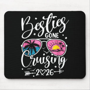 Besties Gone Cruising 2026 Mädchen Grafik Kunst Mousepad