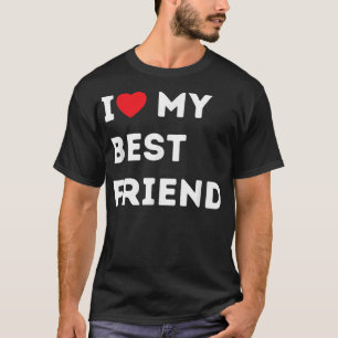 Besties I Liebe Meine beste BESTE FREUNDIN T-Shirt