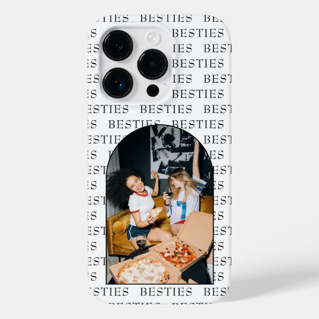 Besties Minimal Foto iPhone 14 Fall Case-Mate iPhone 14 Pro Hülle (Rückseite)