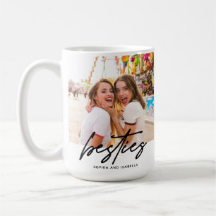 Besties Names Best Friends Foto Kaffeetasse