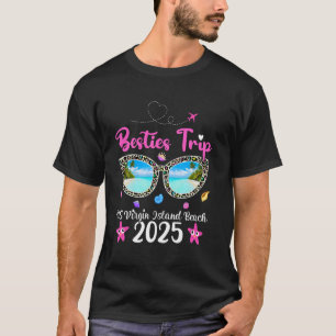 Besties Reise 2025 Sommer Sonnenbrille US Jungfern T-Shirt