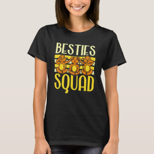 Besties Squad Best Friend Team Freundschaft Redewe T-Shirt