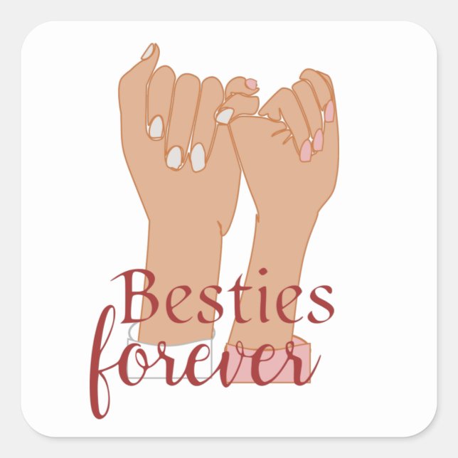 besties Stickers Forever (Devant)
