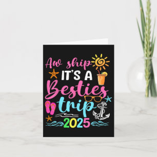 Besties Trip 2025 Friend Cruise Trip Summer Vacati Karte