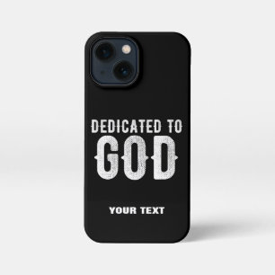 BESTIMMT AUF COOLEN, KUNDENBEWEGLICHEN WEISSEN TEX iPhone 13 MINI HÜLLE