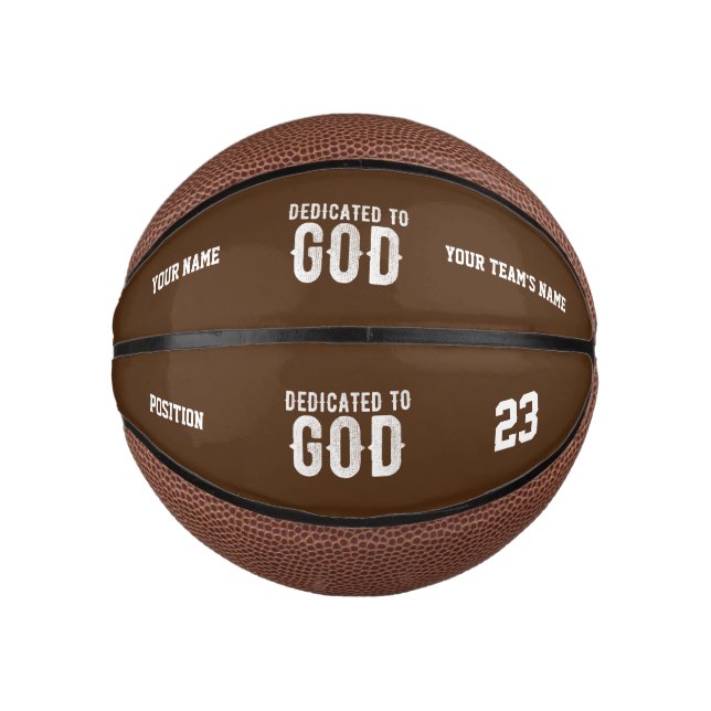 BESTIMMT AUF COOLEN, KUNDENBEWEGLICHEN WEISSEN TEX MINI BASKETBALL (Vorderseite)