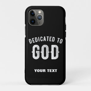 BESTIMMT AUF GOTT KUNSTBAR COOL WEISS TEXT Case-Mate iPhone HÜLLE