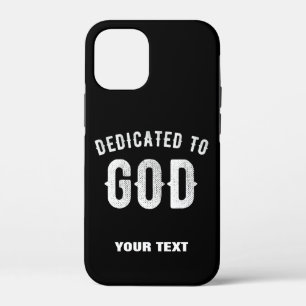 BESTIMMT AUF GOTT KUNSTBAR COOL WEISS TEXT Case-Mate iPhone HÜLLE