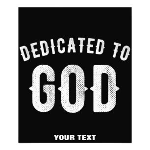 BESTIMMT AUF GOTT KUNSTBAR COOL WEISS TEXT FOTODRUCK