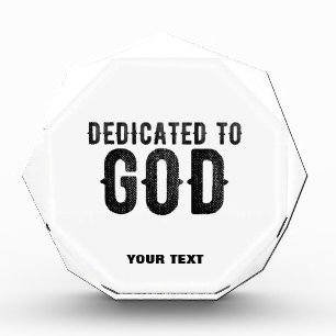 BESTIMMT AUF GOTT-KUNSTBARE COOLE SCHWARZE TEXT FOTOBLOCK