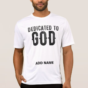 BESTIMMT AUF GOTT-KUNSTBARE COOLE SCHWARZE TEXT T-Shirt