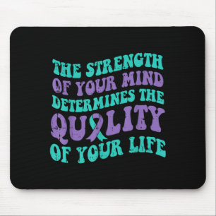 Bestimmt die Lebensqualität Psychische Gesundheits Mousepad