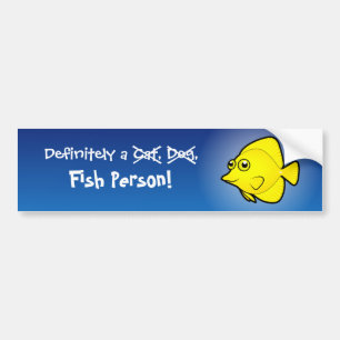 Bestimmt eine Fisch-Person (Geruch 1) Autoaufkleber