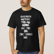 Bestimmt vielleicht Oasis Texte Mens T - Shirt