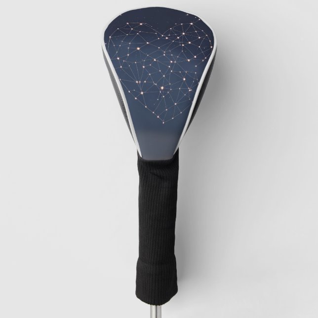 bestimmt, zusammen zu sein golf headcover (Vorderseite)