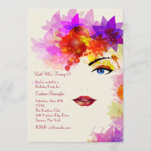 Bestimmte Blick-Einladung Einladung