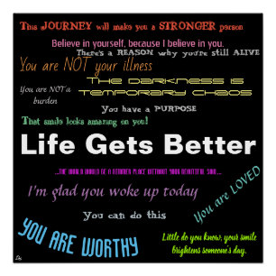 Bestimmtheits-Plakat Poster