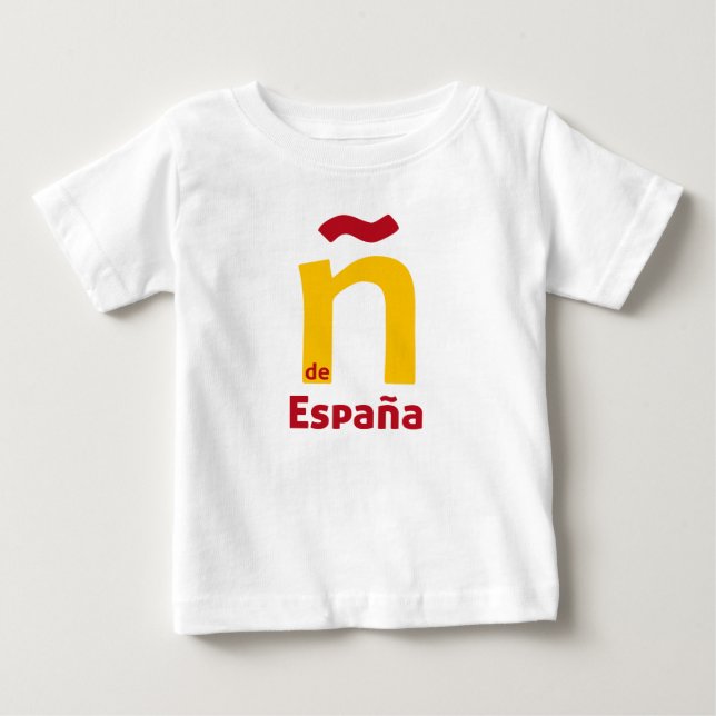 Bestimmung de España Baby T-shirt (Vorderseite)