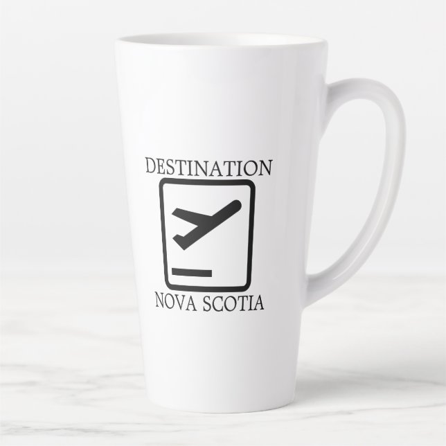 Bestimmung der Ostküste Nova Scotia Reiseberg Milchtasse (Rechts)