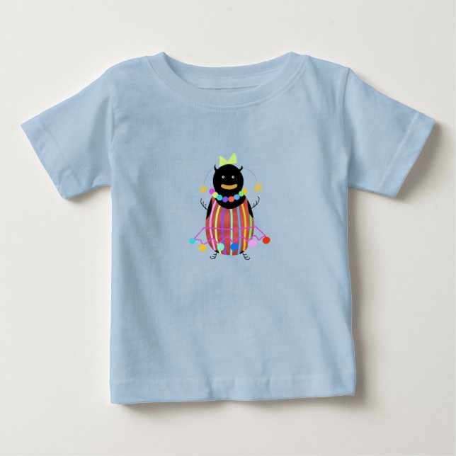 Bestiole dansante dans une jupe T-shirt (Devant)