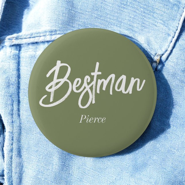 Bestman Sage Green White Button (Von Creator hochgeladen)