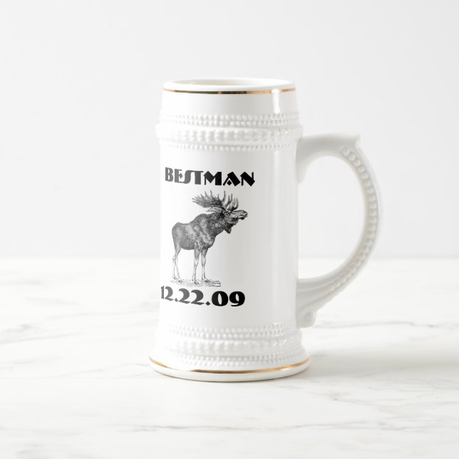 BestMan Stein - - Bierglas (Rechts)