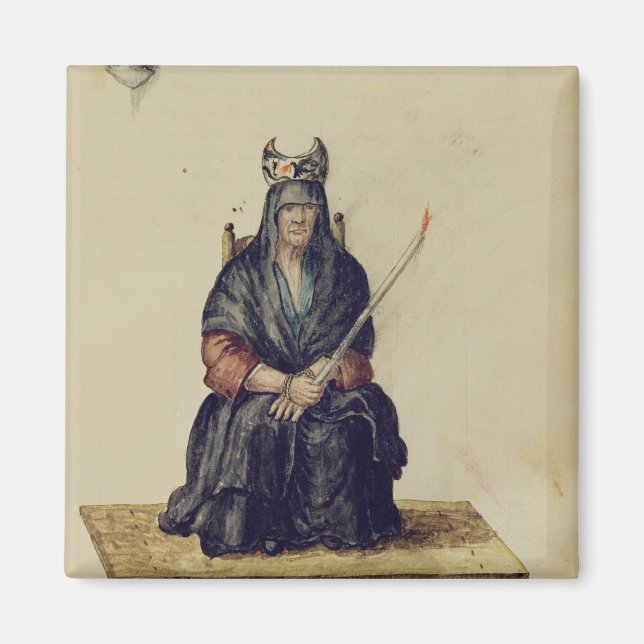 Bestrafung einer Zauberin Magnet (Vorne)