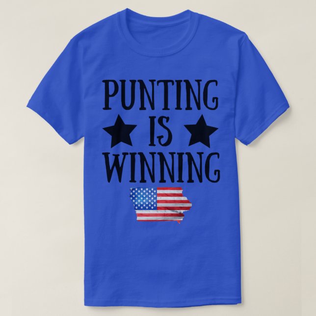 Bestrafung gewinnt Iowa T-Shirt (Design vorne)